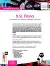 M.Sc. Finance En collaboration avec l’Université de Ouagadougou (Burkina Faso)
