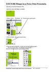 Youtube Filmpje in een Power Point Presentatie zetten