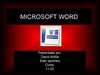 microsoft word
