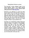 Getting Started in Electronic Learning