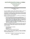 PROPUESTA EVALUACION. I.E.C.H.