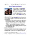 Apartment & Multifamily Repairs & Renovations