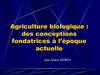 Historique de l'AB (par Jean-Marie Morin)