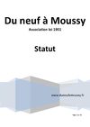 Du neuf à Moussy - Statut