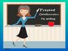 Writing and Grammar activity (Present Continuous)
