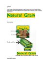 Logo Cereais Natural Grain