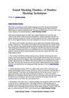 Sound Masking Tinnitus - 4 Tinnitus Masking Techniques