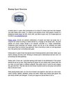 Fantasy Sport Overview