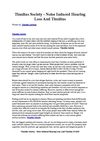 Tinnitus Society - Noise Induced Hearing Loss And Tinnitus