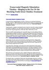 Transcranial Magnetic Stimulation Tinnitus - Ringing in the Ear Or the Shocking Truth About Tinnitus Treatment