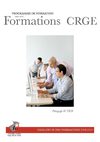 Programme des formations CRGE 2009-2010