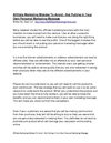 Affiliate Marketing Mistake To Avoid - Not Putting In Your Own Personal Marketing Message