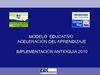 3. Modelo Educativo Aceleración del Aprendizaje