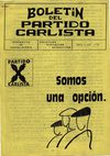 MONTEJURRA Nº40- Boletín informativo del Partido carlista de Euskal Herria-EKA