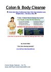 COLON BODY CLEANSE