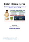 COLON CLEANSING HERBS