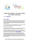 Autism Test Children - How Does it Affect Your Child's Education