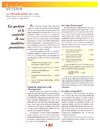La gestion et le contrôle de vos matières premières