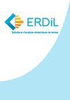 Plaquette de présentation d'ERDIL S.A. : Editeur de solutions de text-mining
