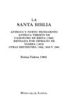 Santa Biblia :: Versión Reina Valera 1960