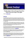 Tinnitus Deaf - How to Escape From Your Deaf World and Enjoy Life Again