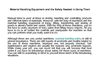 Material Handling Equipment and the Safety Needed in