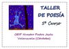 Taller de Poesía 5º Curso