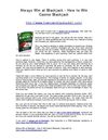 Always Win at Blackjack - How to Win Casino Blackjack