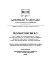 Proposition de loi N° 2477 visant à établir la reconnaissance par la France des souffrances subies par les...
