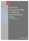 Pauta evaluacion 6º bas