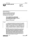 Rapport du Secrétaire général des Nations Unies - "Tenir les engagements pris" : bilan prospectif visant à...