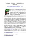 Rules of Blackjack – How to win on blackjack
