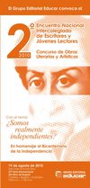 2do Encuentro Nacional Intercolegiado de Escritores y Jóvenes Lectores 