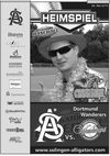 Stadionheft 2010 - Alligators vs. Dortmund Wanderers