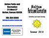 Holton Parks and Recreation Spring/Summer Catalog 2010