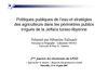 L’approche de la gestion de l’eau d’irrigation dans la plaine de la Jeffara : entre orientations des pouvoirs...