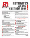 RETRAITES 40 ANS, C’EST DÉJÀ TROP
