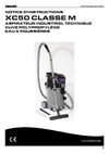 Aspirateur industriel technique SIDAMO XC50 CLASSE M