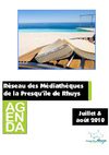 Animations été 2010 - Réseau des médiathèques de la Presqu'île de Rhuys