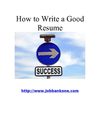 How-to-Write-a-Good-Resume