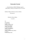 L'internationalisation de la PME : Problématiques, approches méthodologiques, contributions et développements...