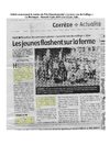 article de La Montagne pour le Prix départemental remis à la classe du DAAV