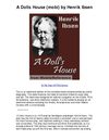 A Dolls House mobi by Henrik Ibsen, Kindle Edition - 5 Star Review