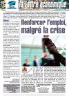 La Lettre Economique - journal économique de Choisy-le-Roi - 31 - 1er trimestre 2010