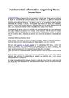 Fundamental Information Regarding Home Inspections