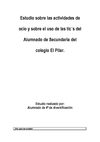 Encuesta sobre el ocio y las tic´s en el alumnado de secundaria del colegio El Pilar de Irun