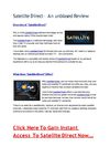 Satellite Direct - An Unbiased Review