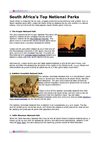 South Africa’s Top National Parks