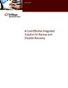 A Cost-Effective Integrated Solution for Backup and Disaster Recovery