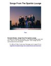 Songs From The Sparkle Lounge - Great Like Aged Wine, They Just Get Better.